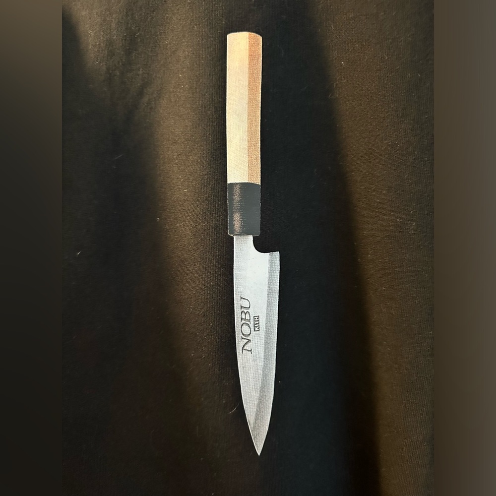 Kith X Nobu knife sweatshirt, black, size  XXL